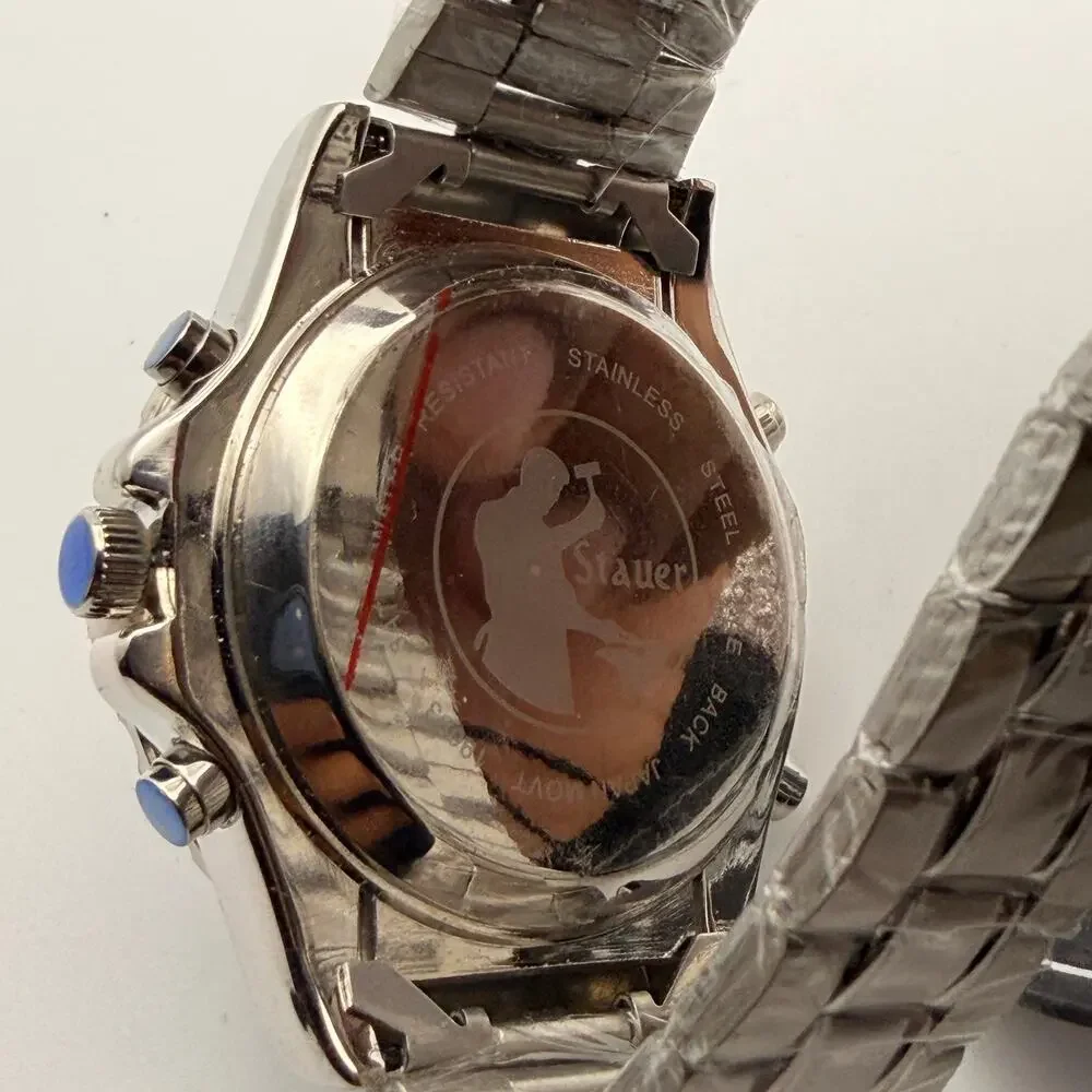 Stauer Compendium Hybrid Chronograph Watch - Oversized Sporty Timepiece